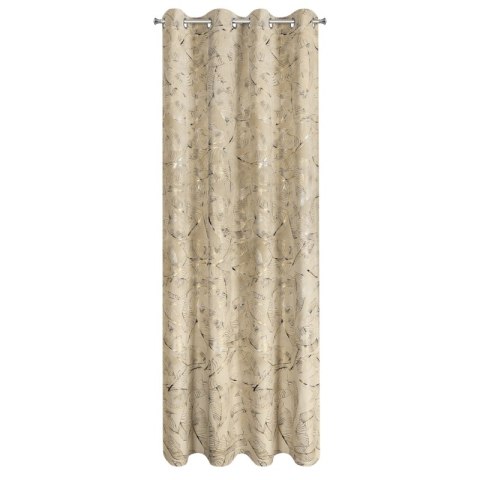 ZASŁONA GOTOWA ODETA 135 X 250 CM BEŻOWY