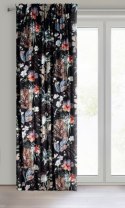 ZASŁONA GOTOWA ALANI NA TAŚMIE 140 X 270 CM CZARNY