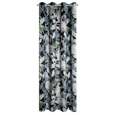 ZASŁONA GOTOWA SALLY 140 X 270 CM CZARNY