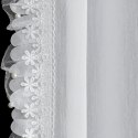 FIRANA GOTOWA ELENA NA TAŚMIE 140 X 270 CM BIAŁY