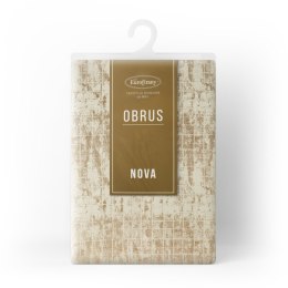 OBRUS ALINA 140 X 260 CM BEŻOWY