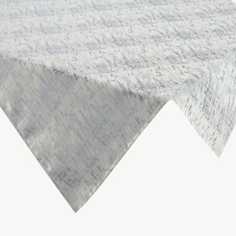 OBRUS ALINA 85 X 85 CM SREBRNY