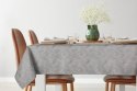 OBRUS ISLA 140 X 260 CM SREBRNY