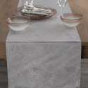 OBRUS ISLA 40 X 140 CM SREBRNY