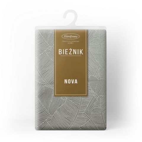 OBRUS ISLA 40 X 140 CM SREBRNY