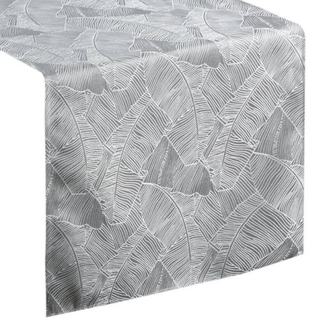 OBRUS ISLA 40 X 140 CM SREBRNY