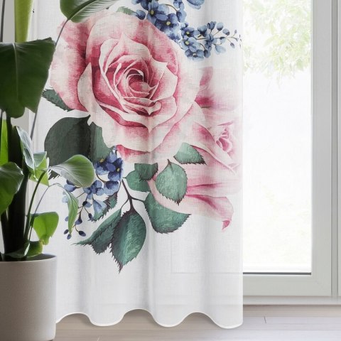 ZASŁONA GOTOWA LIA 140 X 260 CM BIAŁY