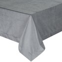 OBRUS MELINDA 140 X 180 CM STALOWY