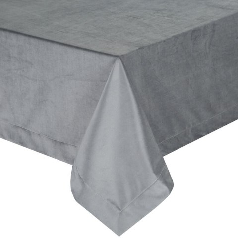 OBRUS MELINDA 140 X 220 CM STALOWY