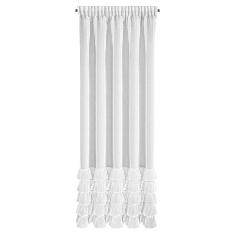FIRANA GOTOWA DANI 1 NA TAŚMIE 140 X 250 CM BIAŁY