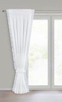 FIRANA GOTOWA KAREN NA TAŚMIE 140 X 270 CM BIAŁY