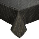 OBRUS SUZANA 140 X 180 CM CZARNY