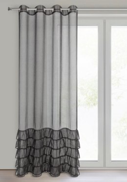 FIRANA GOTOWA CARLI 140 X 250 CM CZARNY