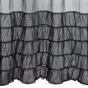 FIRANA GOTOWA CARLI NA TAŚMIE 140 X 270 CM CZARNY