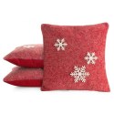POSZEWKA ŚWIATECZNA 83A 40 X 40 CM CZERWONY