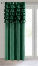ZASŁONA GOTOWA AURA 140 X 250 CM CIEMNOZIELONY
