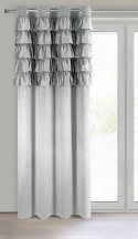 ZASŁONA GOTOWA AURA 140 X 250 CM SREBRNY