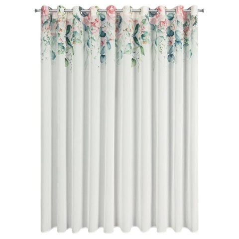 ZASŁONA GOTOWA ALORA 350 X 250 CM BIAŁY