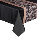OBRUS ANITA 1 140 X 260 CM CZARNY