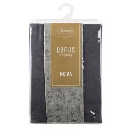 OBRUS ANITA 6 140 X 260 CM STALOWY