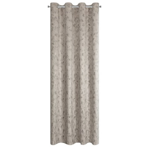 ZASŁONA GOTOWA KORNELIA 140 X 250 CM JASNOBEŻOWY