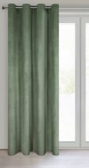 ZASŁONA GOTOWA MELANIE 140 X 250 CM CIEMNOMIĘTOWY