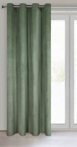 ZASŁONA GOTOWA MELANIE 140 X 250 CM CIEMNOMIĘTOWY