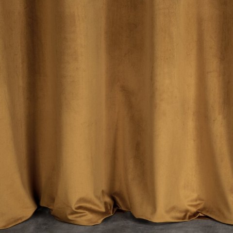 ZASŁONA GOTOWA MELANIE NA TAŚMIE 140 X 270 CM MIODOWY