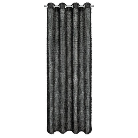 ZASŁONA GOTOWA TIFFANY 135 X 250 CM CZARNY
