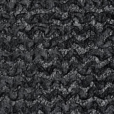 ZASŁONA GOTOWA TIFFANY 135 X 250 CM CZARNY