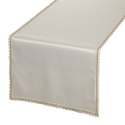 OBRUS LACE 40 X 180 CM KREMOWY