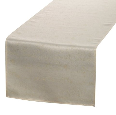OBRUS SPARKLE 40 X 140 CM KREMOWY