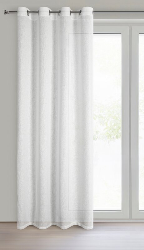ZASŁONA GOTOWA ESSI 140 X 250 CM BIAŁY