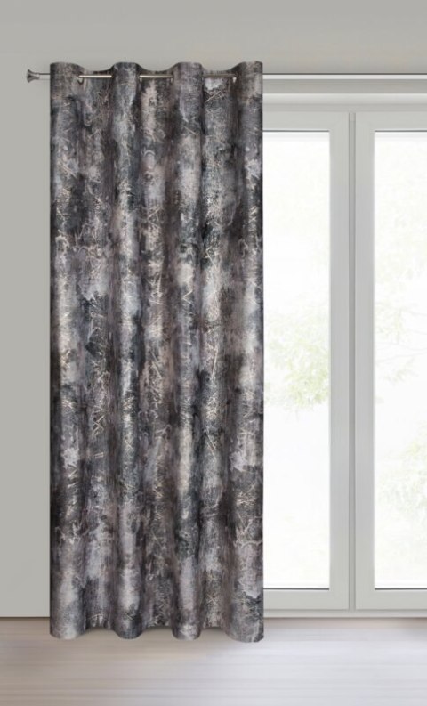 ZASŁONA GOTOWA ESTER 140 X 250 CM BRĄZOWY