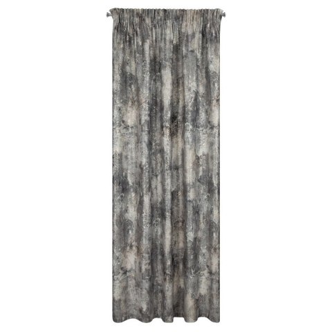 ZASŁONA GOTOWA ESTER NA TAŚMIE 140 X 270 CM SREBRNY