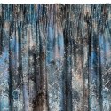 ZASŁONA GOTOWA ESTER NA TAŚMIE 140 X 270 CM TURKUSOWY