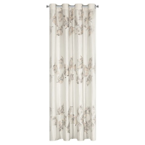 ZASŁONA GOTOWA IDALIA 140 X 250 CM KREMOWY