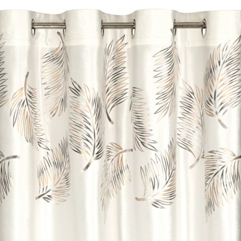 ZASŁONA GOTOWA IDALIA 140 X 250 CM KREMOWY