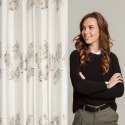 ZASŁONA GOTOWA IDALIA 140 X 250 CM KREMOWY