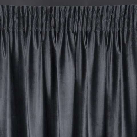 ZASŁONA GOTOWA MARIELA NA TAŚMIE 140 X 270 CM CZARNY