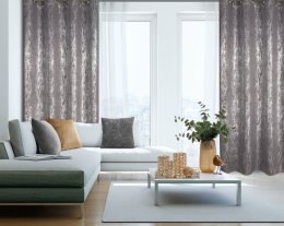 ZASŁONA GOTOWA ELISE 140 X 250 CM STALOWY