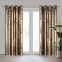 ZASŁONA GOTOWA EMILA 140 X 250 CM CZARNY