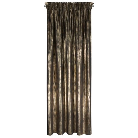 ZASŁONA GOTOWA EMILA NA TAŚMIE 140 X 270 CM CZARNY