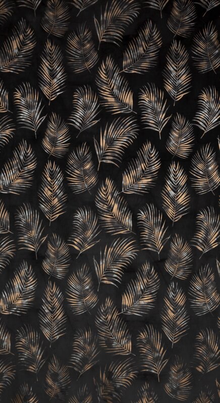 ZASŁONA GOTOWA GLORIA2 140 X 250 CM CZARNY