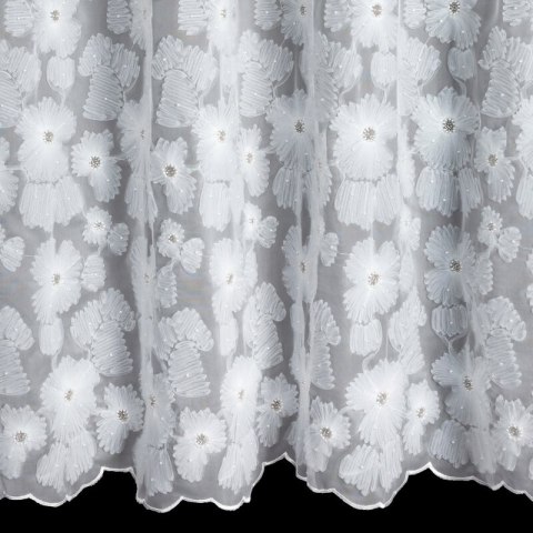 ZASŁONA GOTOWA JASMIN 140 X 250 CM BIAŁY