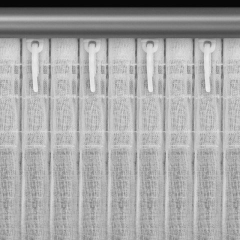 FIRANA GOTOWA MELIA NA TAŚMIE 140 X 270 CM BIAŁY