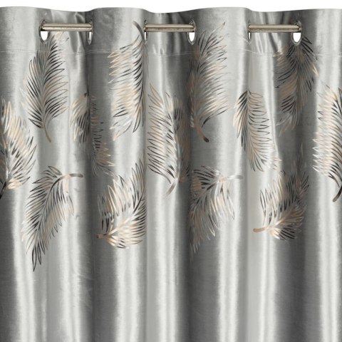 ZASŁONA GOTOWA IDALIA 140 X 250 CM SREBRNY
