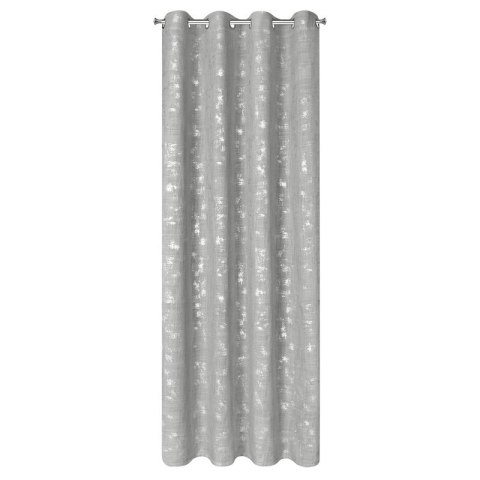 ZASŁONA GOTOWA SOLANA 140 X 250 CM SREBRNY