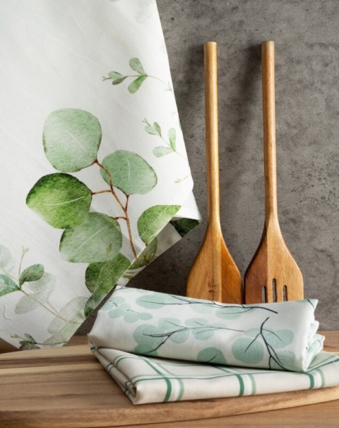 KOMPLET RĘCZNIKÓW KUCHENNYCH OLIVE 50 X 75 CM NATURALNY