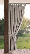 ZASŁONA GOTOWA GARDEN 10 NA SZELKACH 155 X 240 CM BRĄZOWY